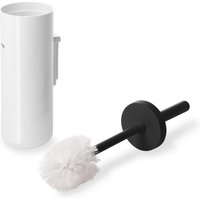 Authentics - Lunar WC-Bürste wandhängend, weiß / schwarz von Depot4Design