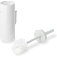 Authentics - Lunar WC-Bürste wandhängend, weiß / weiß von Depot4Design