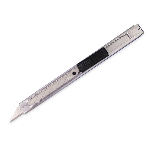 SK5 Edelstahl Cuttermesser mit 9mm 30° Klinge - Folierer- Grafikmesser/Folienmesser/Car wrapping knife, Cutter von auto-Dress.de
