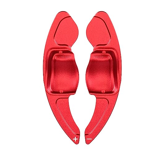 autoell 2Pcs Stück Lenkrad-Schaltwippen für VW Golf 5 6 MK6 GTI R Jetta MK5 Passat B6 B7 CC Polo, Metall Paddle Shifter Extensions Innendekoration Zubehör von autoell