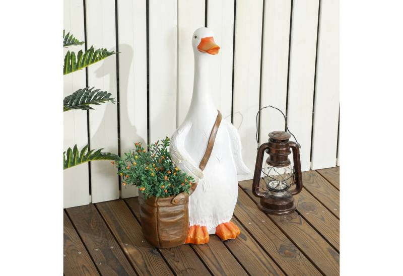 autolock Blumentopf Pflanztopf Schwan Design mit Entwässerungsbohrung, Kunstharz Übertopf für Innen- und Außenbereich autolock Blumentopf Pflanztopf Schwan Design mit Entwässerungsbohrung, Kunstharz Übertopf für Innen- und Außenbereich von autolock