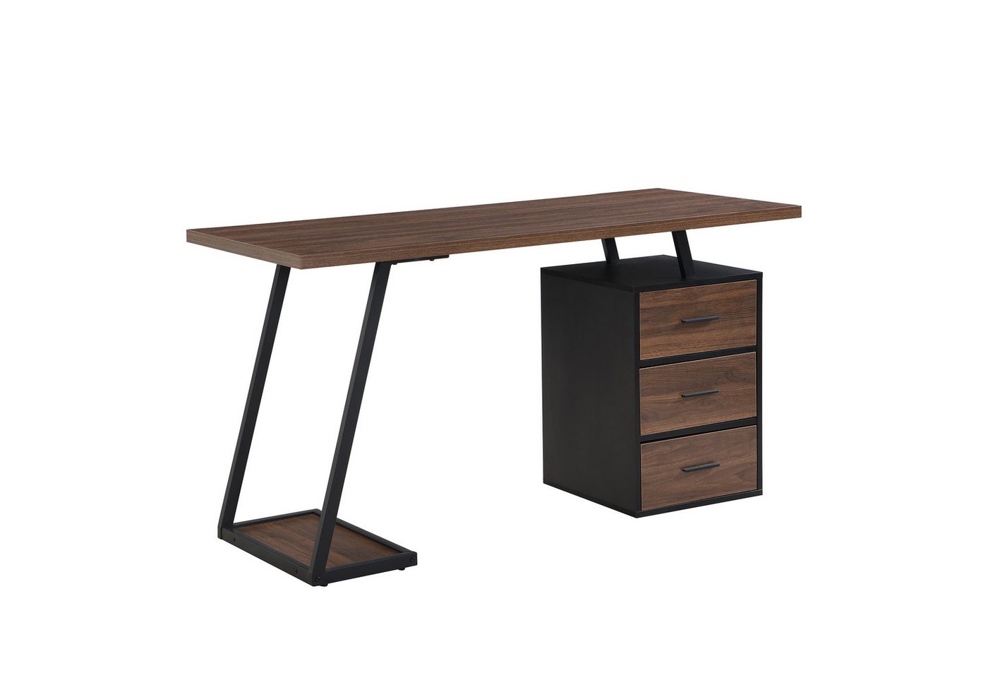 autolock Computertisch Multifunktional Industrial Schreibtisch 140 cm mit 3 Schubladen, Arbeitstisch Ablage Basteltisch Bürotisch für Schlafzimmer Heimstudio autolock Computertisch Multifunktional Industrial Schreibtisch 140 cm mit 3 Schubladen, Arbeitstisch Ablage Basteltisch Bürotisch für Schlafzimmer Heimstudio von autolock