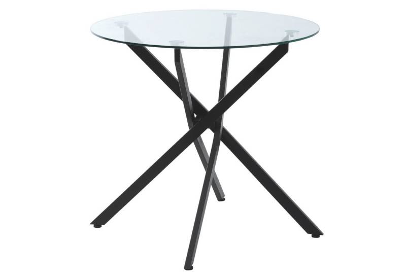 autolock Couchtisch Beistelltisch runder Glastisch mit Sicherheitsglas & Metallgestell, Wohnzimmertisch Sofatisch Esstisch autolock Couchtisch Beistelltisch runder Glastisch mit Sicherheitsglas & Metallgestell, Wohnzimmertisch Sofatisch Esstisch von autolock