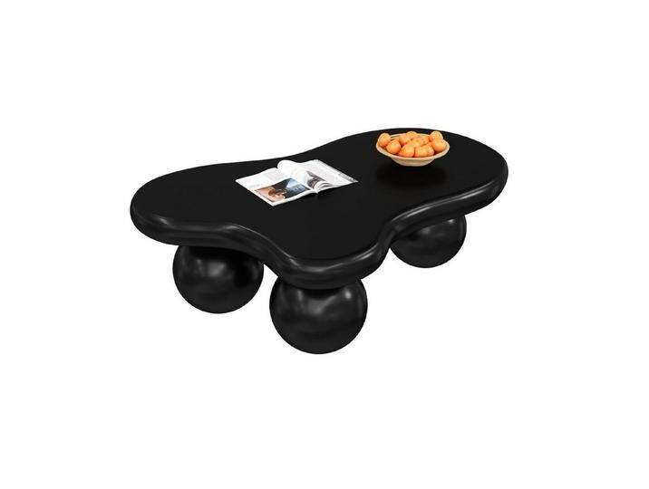 autolock Couchtisch Couchtisch im Wolkenstil mit LED-Beleuchtung–16 Farben wählbar, Coffee Table,Wolkenform-Design,Rundbein-Design,stilvolles Highlight von autolock
