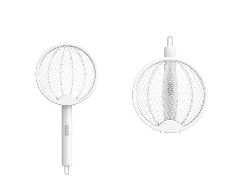 autolock Fliegenklatsche Fliegenklatsche Elektrische Fliegenfalle Faltbar 3000V, 180° Grad Drehung USB wiederaufladbar Insektenvernichter von autolock