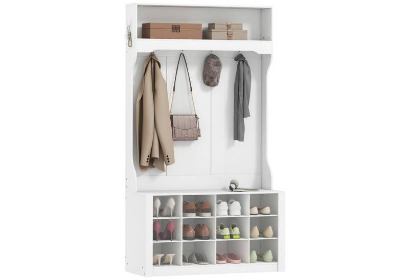 autolock Garderobe Garderobe mit Regal, Bank,Haken,Schuhfächern,Spanplatten,MDF autolock Garderobe Garderobe mit Regal, Bank,Haken,Schuhfächern,Spanplatten,MDF von autolock