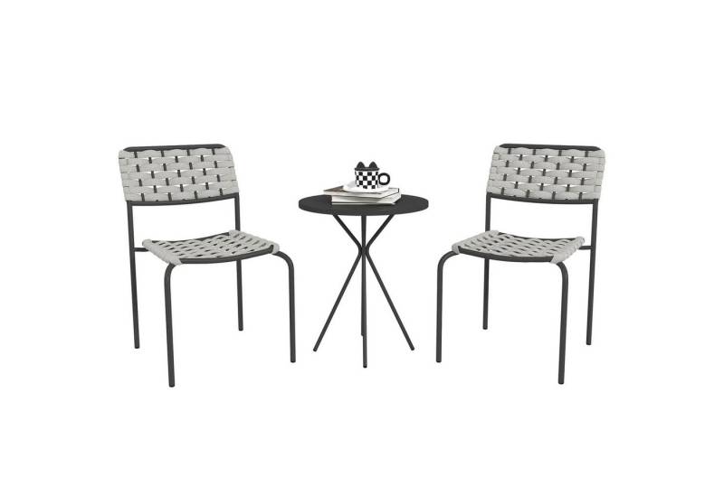 autolock Gartenlounge-Set Polyrattan Gartenmöbel Set,Outdoor Lounge Balkonmöbel,3-er Sitzgruppe, mit 2 Stapelbare Stühle,Tisch,wetterfest Gartenlounge für Garten autolock Gartenlounge-Set Polyrattan Gartenmöbel Set,Outdoor Lounge Balkonmöbel,3-er Sitzgruppe, mit 2 Stapelbare Stühle,Tisch,wetterfest Gartenlounge für Garten von autolock