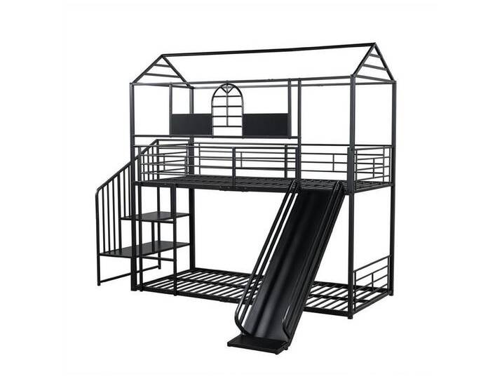 autolock Kinderbett Eisenrahmenbett,Etagenbett,Kinderbett mit Dach und Fenster, Mit Rutsche und Seitenleiter,mit Seitenleiter,mit Fallschutzgitter autolock Kinderbett Eisenrahmenbett,Etagenbett,Kinderbett mit Dach und Fenster, Mit Rutsche und Seitenleiter,mit Seitenleiter,mit Fallschutzgitter von autolock