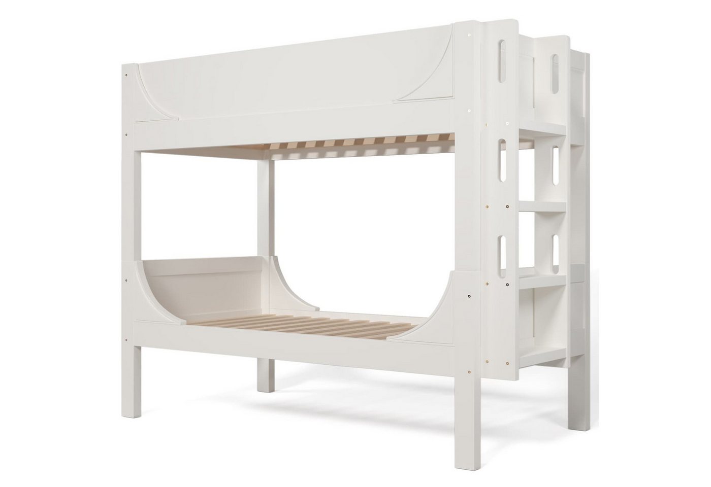 autolock Kinderbett Trennbares Etagenbett mit Flexibel am Kopf/Fußende montierbarer Leiter, Kinderbett mit Schlittenform-Design,Aus 1 Bett werden 2 Einzelbetten autolock Kinderbett Trennbares Etagenbett mit Flexibel am Kopf/Fußende montierbarer Leiter, Kinderbett mit Schlittenform-Design,Aus 1 Bett werden 2 Einzelbetten von autolock