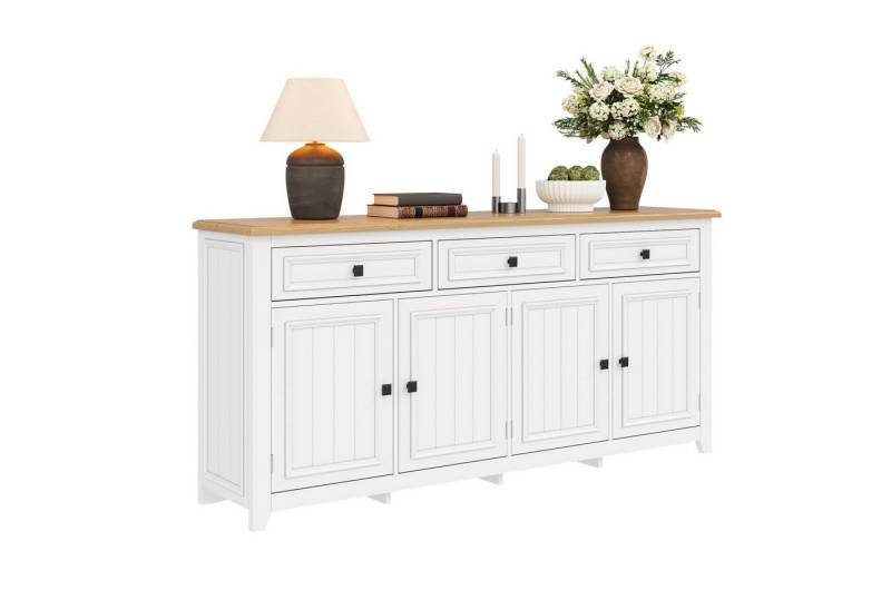 autolock Kommode Modern and simple Anrichte Moderne Sideboard Schrank Anrichte, kommode,Stauraum Buffet Wohnzimmer Set,160L x 35B x 76H(cm) von autolock