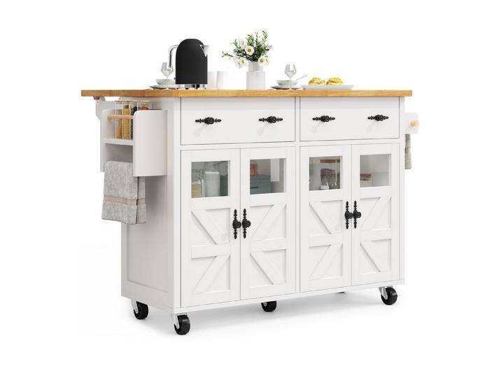 autolock Kücheninsel Multifunktionaler Servierwagen Mobiler Buffetschrank Küchenwagen, Mit Bremsen & verstellbaren Fächern, für Esszimmer,Wohnzimmer, Küche autolock Kücheninsel Multifunktionaler Servierwagen Mobiler Buffetschrank Küchenwagen, Mit Bremsen & verstellbaren Fächern, für Esszimmer,Wohnzimmer, Küche von autolock