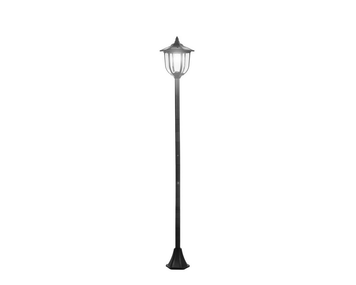 autolock LED Laterne LED Solar Gartenlaterne 30/60 Lumen Kunststoff Stehleuchte, Solarlampe für Garten Balkon Ø26,5 x H177cm Schwarz autolock LED Laterne LED Solar Gartenlaterne 30/60 Lumen Kunststoff Stehleuchte, Solarlampe für Garten Balkon Ø26,5 x H177cm Schwarz von autolock