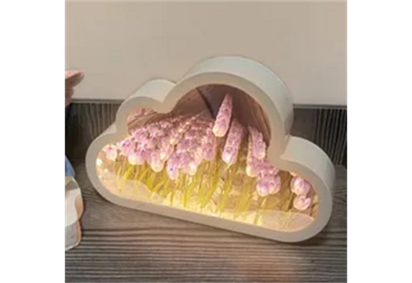 autolock LED Nachtlicht Handgemachte DIY Wolke Tulpe Spiegel kleines Nachtlicht von autolock