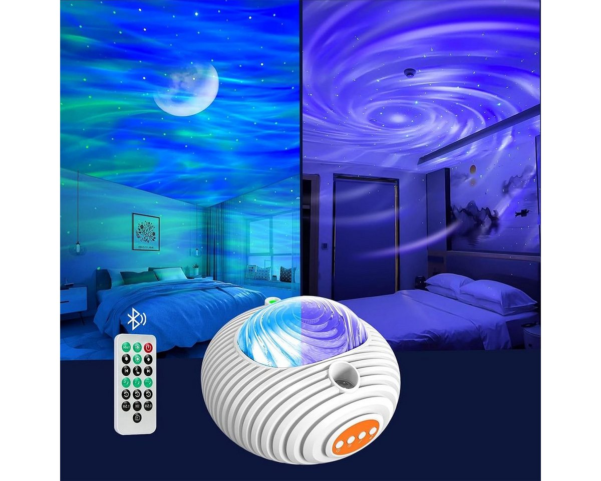 autolock LED-Sternenhimmel LED Galaxy Projektor Doppelter Effekt Sternenhimmel Projektor, mit Bluetooth Lautsprecher Timer/Remote Galaxy Projektor Lampe autolock LED-Sternenhimmel LED Galaxy Projektor Doppelter Effekt Sternenhimmel Projektor, mit Bluetooth Lautsprecher Timer/Remote Galaxy Projektor Lampe von autolock