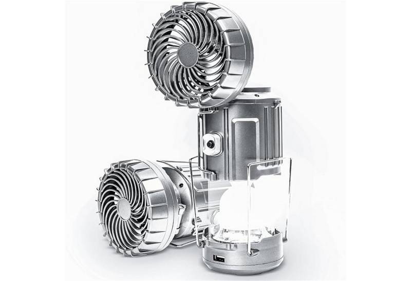 autolock Laterne Camping-Laternen mit Ventilator, Solar-Camping-Ventilator von autolock