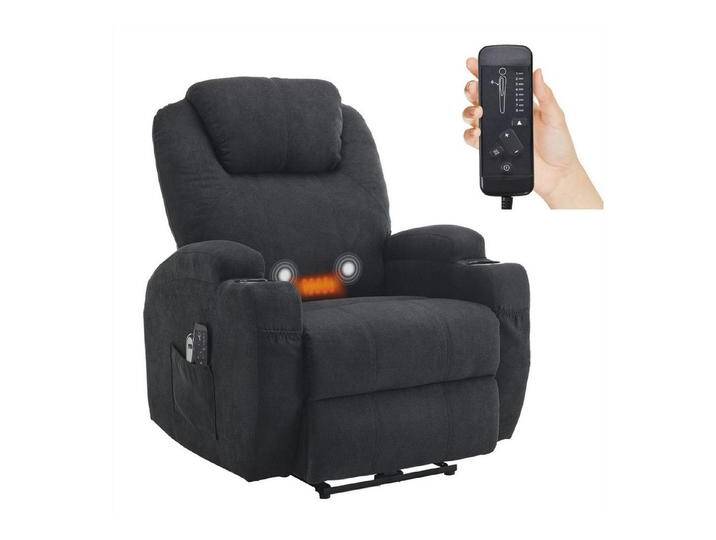 autolock Massagesessel Elektrisch Relaxsessel, Massagesessel, Liegefunktion, mit Relaxfunktion, schwarz von autolock