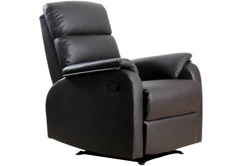 autolock Relaxsessel Relaxsessel Fernsehsessel verstellbar ergonomisch Liegesessel, 75x92x99cm,Couch-Sessel Winkelschreibtisch mit CPU-Ständer von autolock
