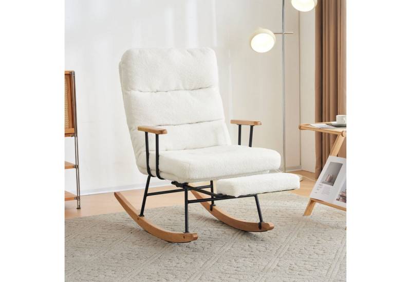 autolock Schaukelstuhl Schaukelsessel mit Schwerkraftfunktion & manueller Fußstütze, Loungesessel stabiler und rutschsicherer Liegefunktion autolock Schaukelstuhl Schaukelsessel mit Schwerkraftfunktion & manueller Fußstütze, Loungesessel stabiler und rutschsicherer Liegefunktion von autolock