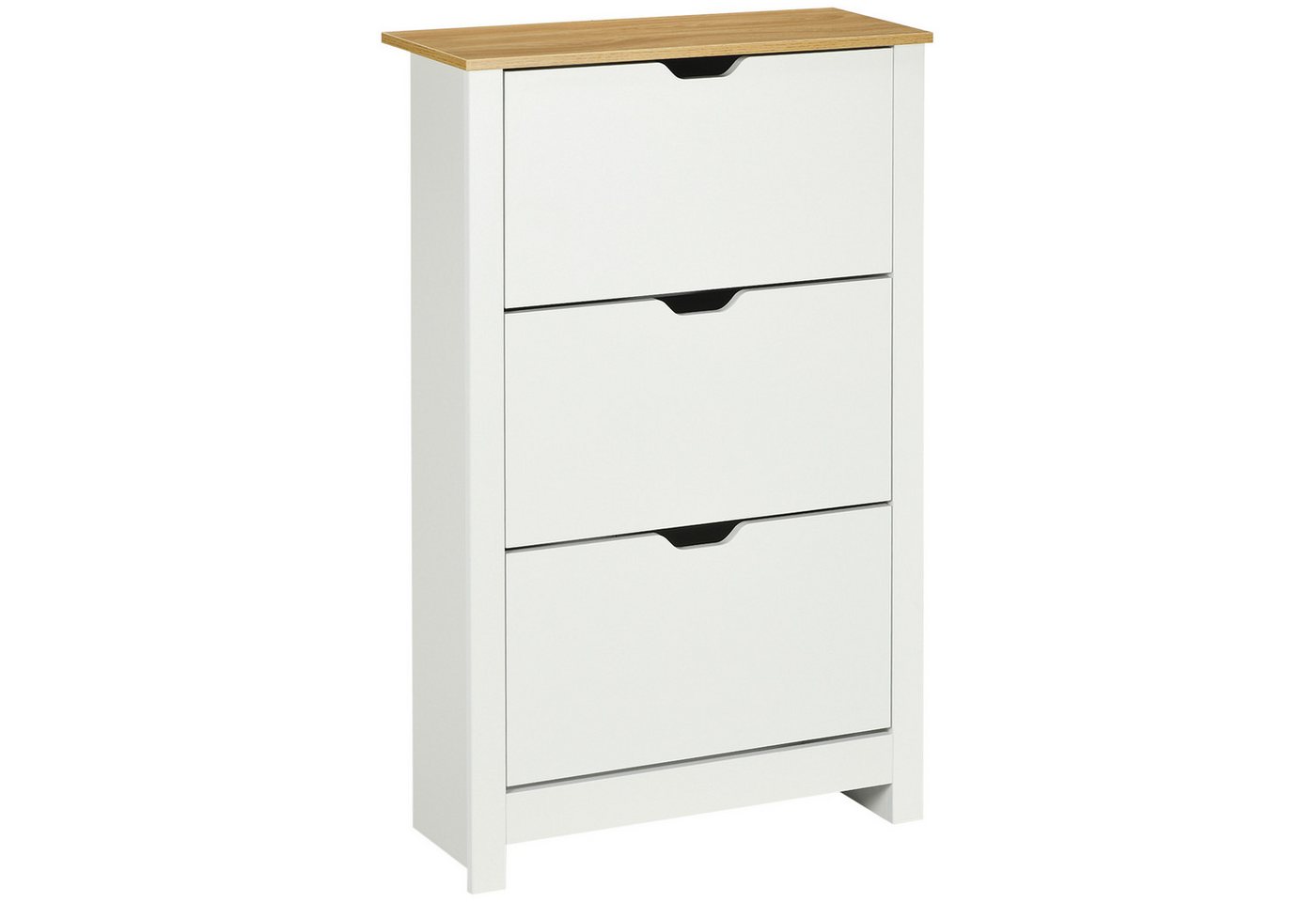autolock Schuhschrank platzsparender Schuhkipper mit 3 Klappen für 18 Paar Schuhe 72 x 26 x 112 cm, Schuhregal für Flur & Eingangsbereich autolock Schuhschrank platzsparender Schuhkipper mit 3 Klappen für 18 Paar Schuhe 72 x 26 x 112 cm, Schuhregal für Flur & Eingangsbereich von autolock