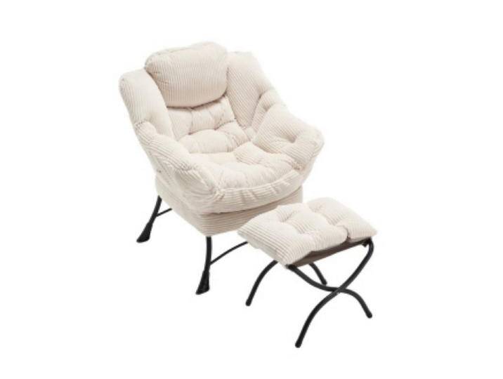 autolock Sessel Lazy Chair mit Ottomane,Freizeitstuhl mit Armlehnen und Seitentasche, gepolsterter Freizeit-Sofastuhl,moderner Lesesessel mit Fußstütze autolock Sessel Lazy Chair mit Ottomane,Freizeitstuhl mit Armlehnen und Seitentasche, gepolsterter Freizeit-Sofastuhl,moderner Lesesessel mit Fußstütze von autolock
