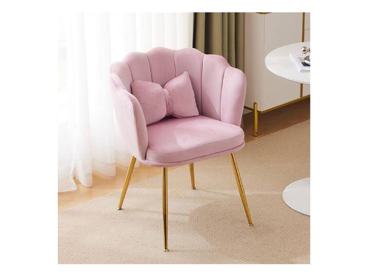 autolock Sessel Moderner Wohnzimmersessel aus Samt, rosa, Rosa von autolock