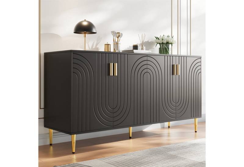 autolock Sideboard Sideboard, einzigartigem Wellendesign von autolock