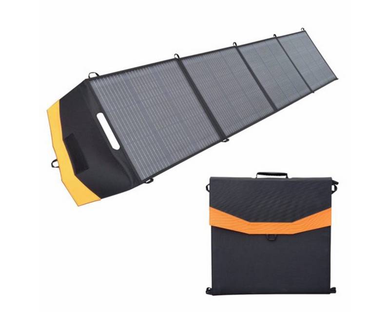 autolock Solaranlage 200W Solaranlage Faltbares Solarpanel mit 3 Anschlüssen, USB Typ C 200 in kW (2-teilig) USB 2.0 USB 3.0 Solarladegerät von autolock