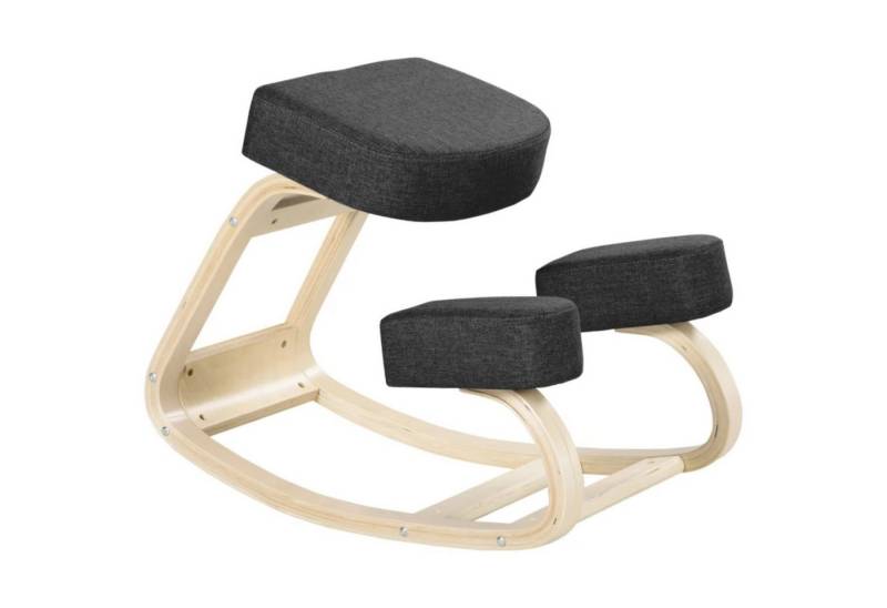 autolock Stuhl Kniestuhl, ergonomischer Sitzhocker, Polsterhocker, Birkenholz, für gesunde Sitzhaltung,120 kg belastbar von autolock