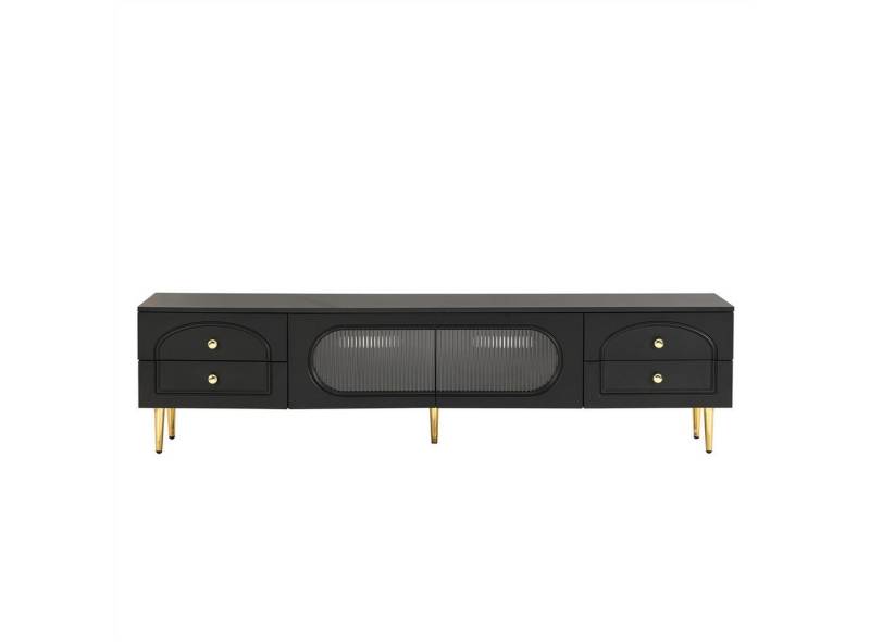 autolock TV-Schrank Lowboard-TV-Schrank,TV-Möbel mit strukturierten Schubladen von autolock