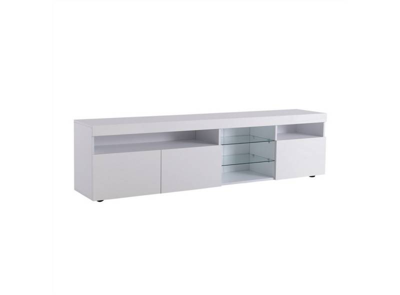 autolock TV-Schrank Moderner TV-Schrank,180cm,helles Panel, variable LED-Beleuchtung geeignet für Wohn- und Esszimmer von autolock