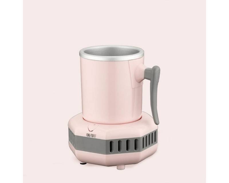 autolock Thermobecher 420ML Kühlbecher Isolierbecher mit Kühlung der Basis, Aluminiumkörper Stabile Rutschfeste Kaffeetasse von autolock