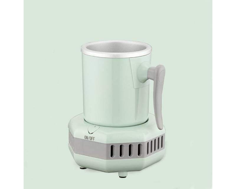 autolock Thermobecher 420ML Kühlbecher Isolierbecher mit Kühlung der Basis, Aluminiumkörper Stabile Rutschfeste Kaffeetasse von autolock