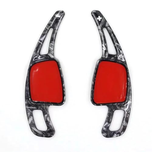 2Pcs Stücke Lenkräder Schaltwippen Verlängerung Paddles Lenkrad für Audi A3 MK4 8Y 2020 2021 2022 2023, Aluminium Schaltschaltwippen Verlängerung Legierung Schaltwippen von autovivi