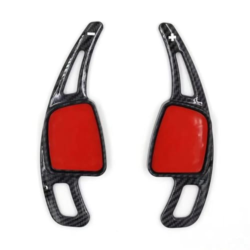2Pcs Stücke Lenkräder Schaltwippen Verlängerung Paddles Lenkrad für Audi A3 MK4 8Y 2020 2021 2022 2023, Aluminium Schaltschaltwippen Verlängerung Legierung Schaltwippen von autovivi