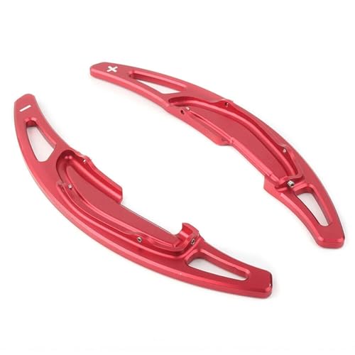 2Pcs Stücke Lenkräder Schaltwippen Verlängerung Paddles Lenkrad für BMW M2 F87 M3 F80 M4 F82 F83 M5 F10 M6 F12 F13 X5M F85 X6M, Aluminium Schaltschaltwippen Verlängerung Legierung Schaltwippen von autovivi