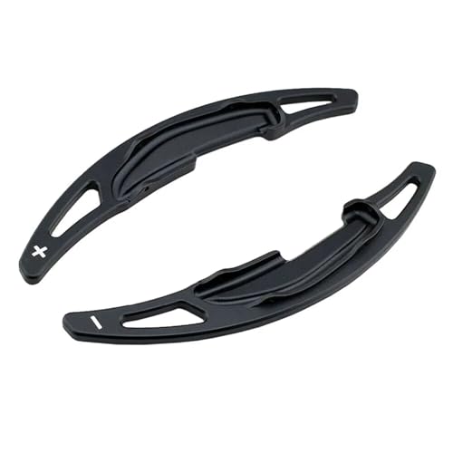 2Pcs Stücke Lenkräder Schaltwippen Verlängerung Paddles Lenkrad für BMW M2 F87 M3 F80 M4 F82 F83 M5 F10 M6 F12 F13 X5M F85 X6M, Aluminium Schaltschaltwippen Verlängerung Legierung Schaltwippen von autovivi