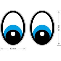 Deko Augen Für Rasenmäher, Mähroboter Rasenmähroboter Und Vieles Mehr von averpashop