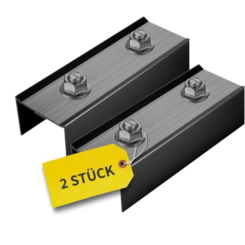 Avoltik C Profil 2x Verbinder inkl. Schrauben zur Befestigung für PV Module I robuste PV Schiene Verbinder I Solar Profil für 40x40 mm PV Schienen I PV Montage Schiene aus hochwertigem Aluminium… Avoltik C Profil 2x Verbinder inkl. Schrauben zur Befestigung für PV Module I robuste PV Schiene Verbinder I Solar Profil für 40x40 mm PV Schienen I PV Montage Schiene aus hochwertigem Aluminium… von avoltik