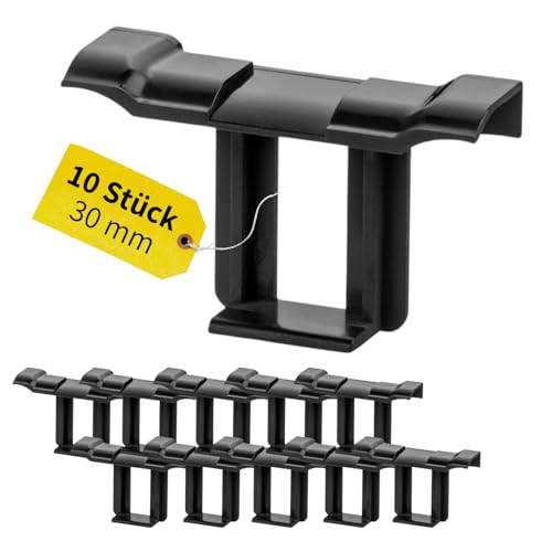 Avoltik Solarpanel Wasserablauf Clips I 10 Stück I PV-Ablaufclips für Wasser I Entwässerungsclips PV für effiziente Reinigung I Wasserableitungsclip für Solarmodule 30mm I Solarmodul Reinigungsclips von avoltik
