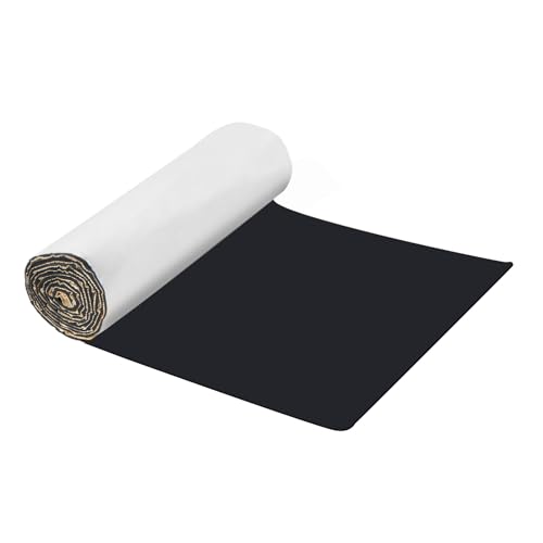 awliye Dämmmatte Auto Schallschutzmatte Isolierung Matte Schaumstoff, 300*50cm Dämmmatte Auto Motor Schallschutz Auto Hitzeschild Thermische Schalldämmung Proofing Deadener Mat Auto Lärmschutz von awliye