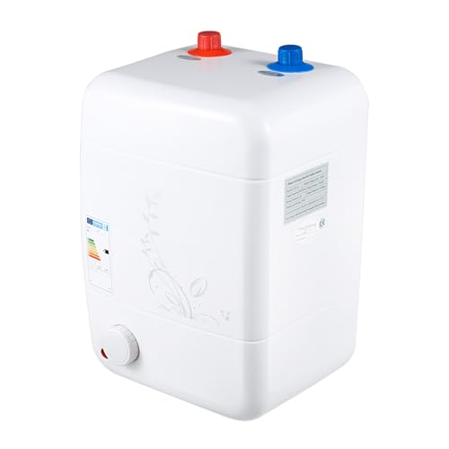 awolsrgiop Warmwasserspeicher Boiler 8L, 1500W Druckfester Warmwasserspeicher 30-75℃ Temperature Einstellbar, 230V Durchlauferhitzer Elektro-Boiler Untertisch, KleinBoiler Untertisch, 23 x 24x 35cm awolsrgiop Warmwasserspeicher Boiler 8L, 1500W Druckfester Warmwasserspeicher 30-75℃ Temperature Einstellbar, 230V Durchlauferhitzer Elektro-Boiler Untertisch, KleinBoiler Untertisch, 23 x 24x 35cm von awolsrgiop