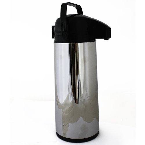 Thermo Pump Jug 1.8 Litre Stainless Steel von axentia