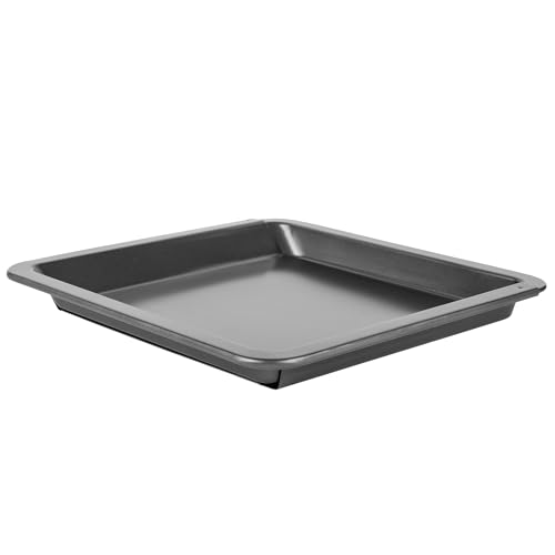axentia Universal-Backblech zum Ausziehen, grau - Pflaumenkuchen-Blech ausziehbar 33-53 cm, Stahlblech von axentia