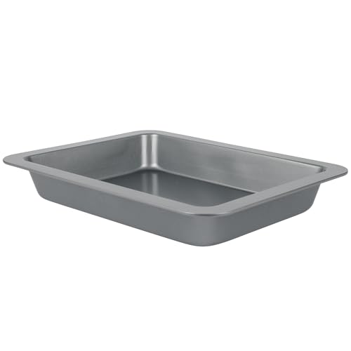 axentia Backform/Auflaufform 2teilig ca. 42,5 x 6 x 31,5 cm, extra Hoher Rand + Antihaft - Backblech für Kuchen Tief - Kuchenblech für Backofen axentia Backform/Auflaufform 2teilig ca. 42,5 x 6 x 31,5 cm, extra Hoher Rand + Antihaft - Backblech für Kuchen Tief - Kuchenblech für Backofen von axentia