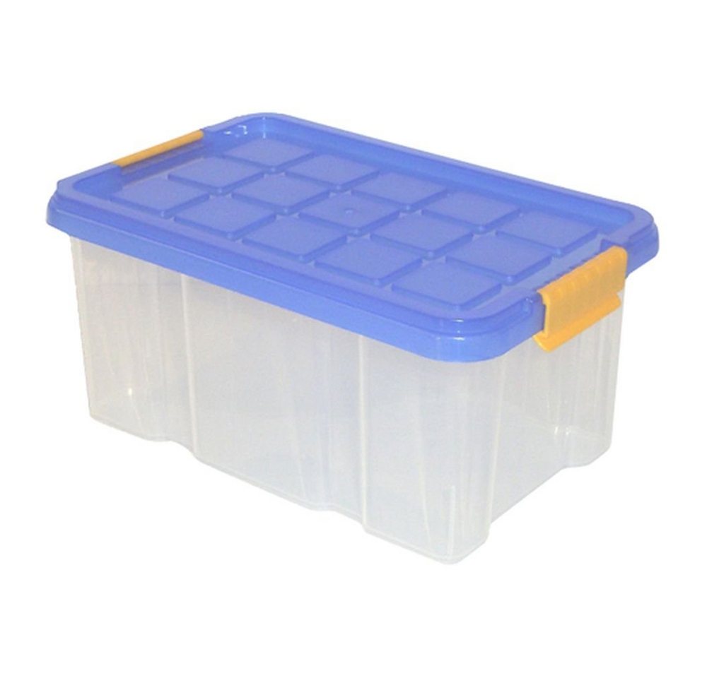axentia Aufbewahrungsbox (Set, 2 St), Unibox mit Deckel, Aufbewahrungskiste, Spielzeugbox von axentia