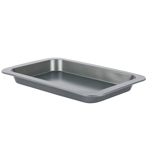 axentia Backform/Auflaufform 2teilig ca. 31 x 3 x 21 cm, kleines Antihaft - Backblech für Kuchen, Kuchenblech für Backofen mini, Auflaufform klein axentia Backform/Auflaufform 2teilig ca. 31 x 3 x 21 cm, kleines Antihaft - Backblech für Kuchen, Kuchenblech für Backofen mini, Auflaufform klein von axentia