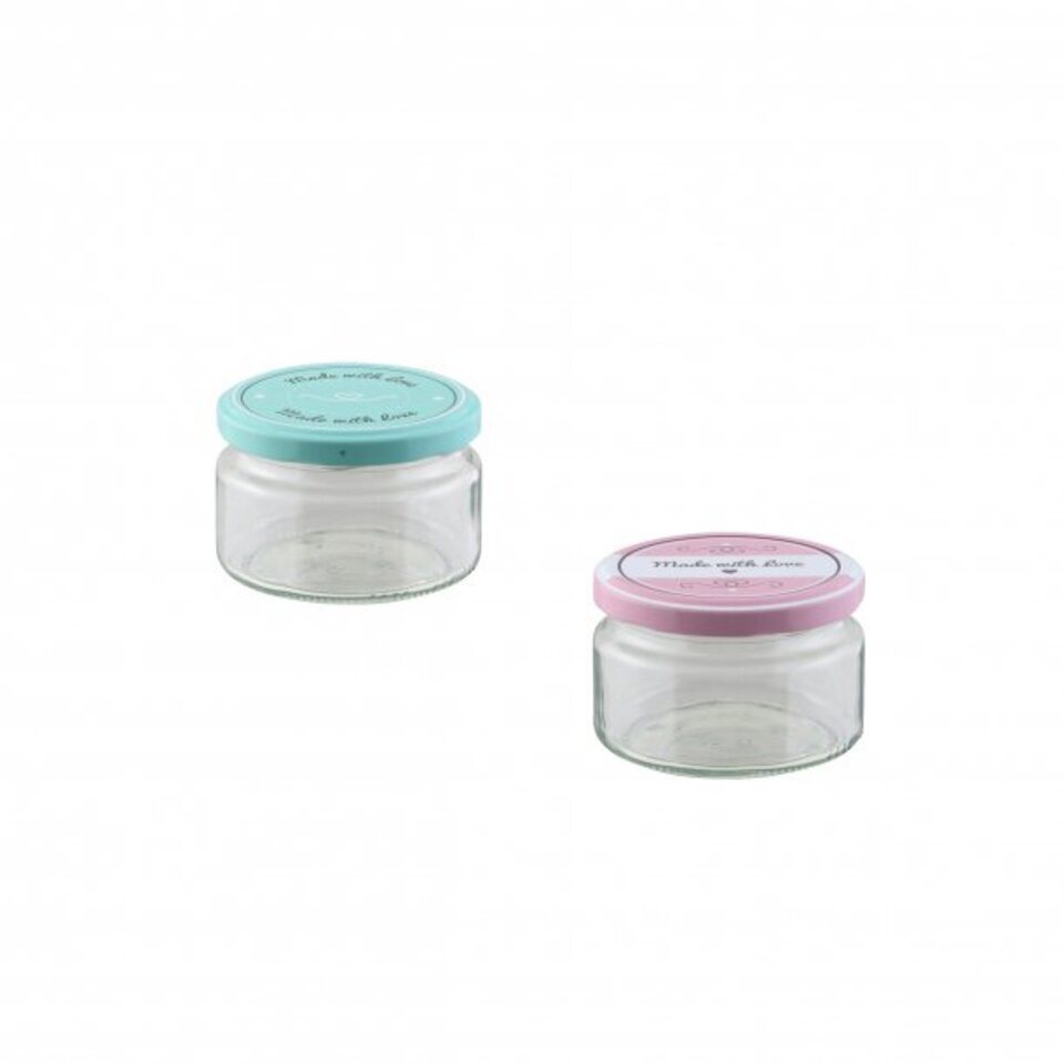axentia Einmachglas Einmachglas Made with Love, ca. 250 ml, (1-tlg) von axentia