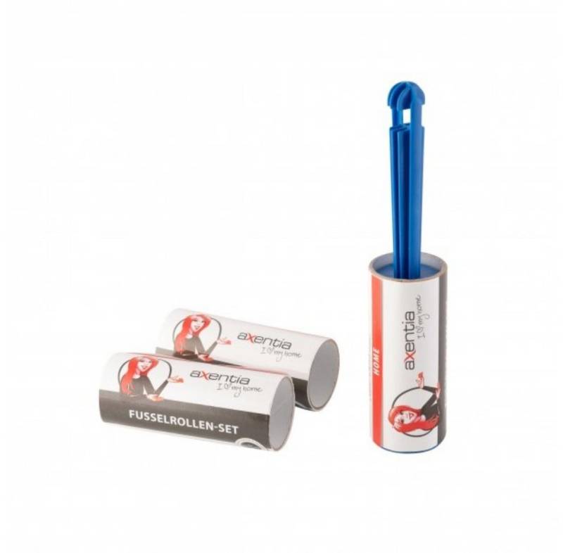 axentia Fusselroller Fusselrollen-Set, 3-teilig 270730 von axentia