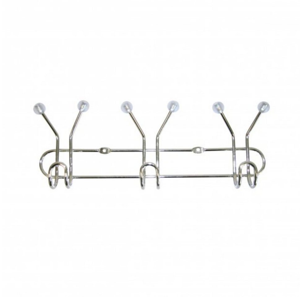 axentia Garderobenleiste Garderobenleiste, verchr., 9 Haken 280885 (1 St) von axentia