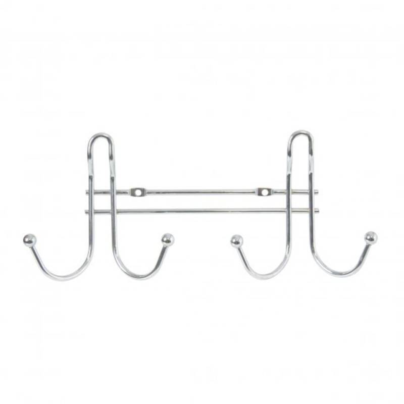 axentia Garderobenleiste Garderobenleiste, verchromt, 30 cm (1 St) von axentia